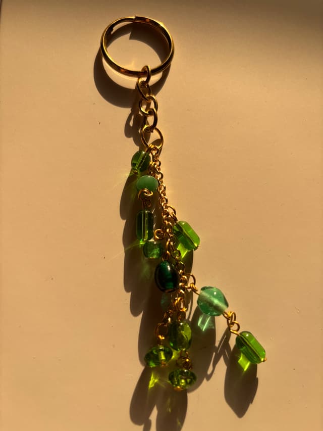 Forest canopy keychain
