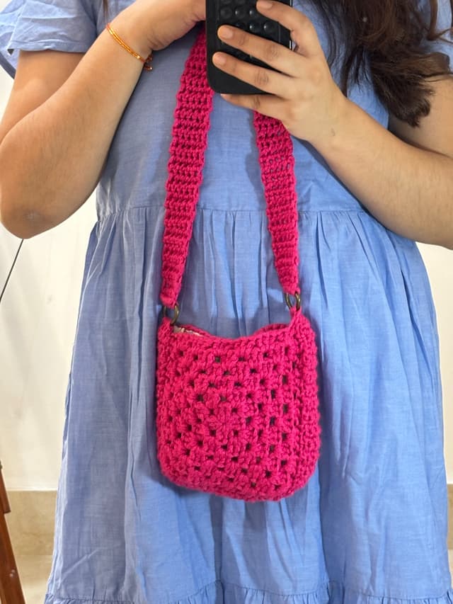 Bubblegum Bloom bag