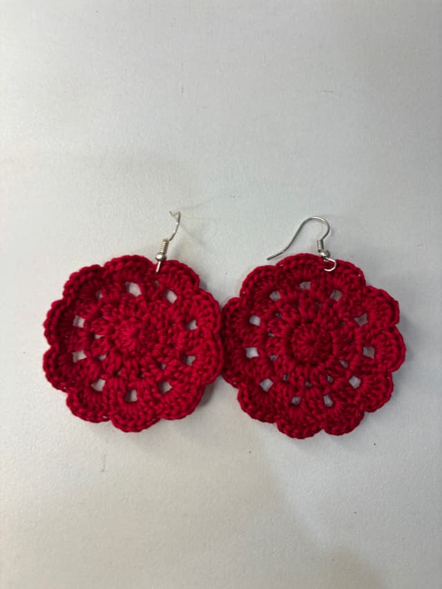 Crochet earrings